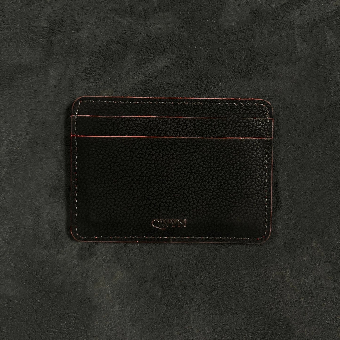 Satin Black Cardholder