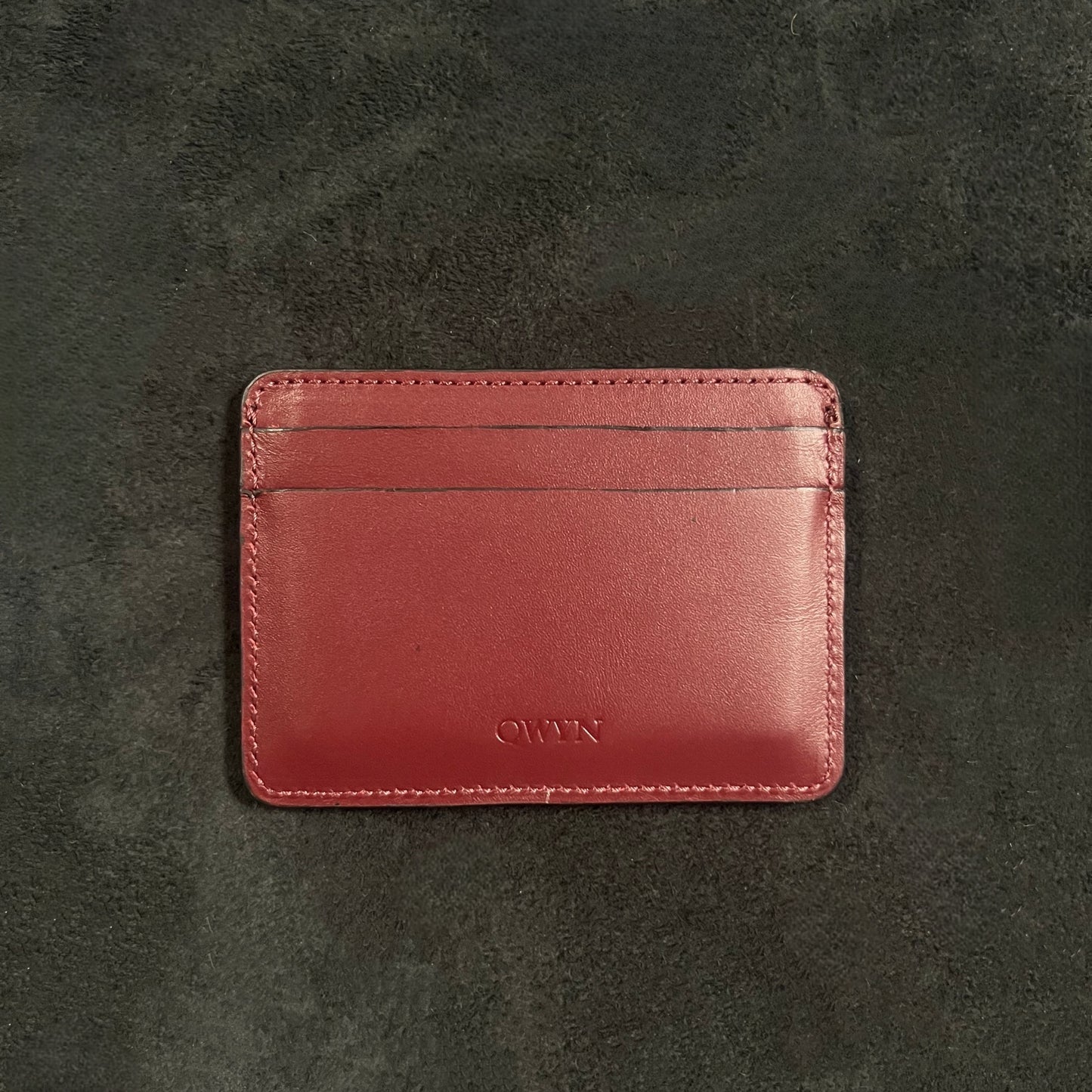 Matt Burgundy Cardholder