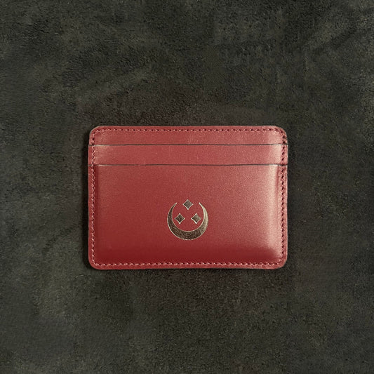 Matt Burgundy Cardholder